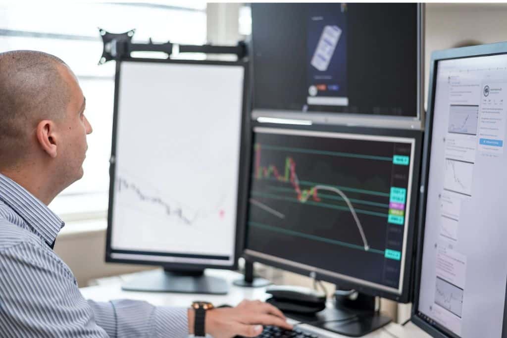 Checking the stock market to journal trades - TradeZella