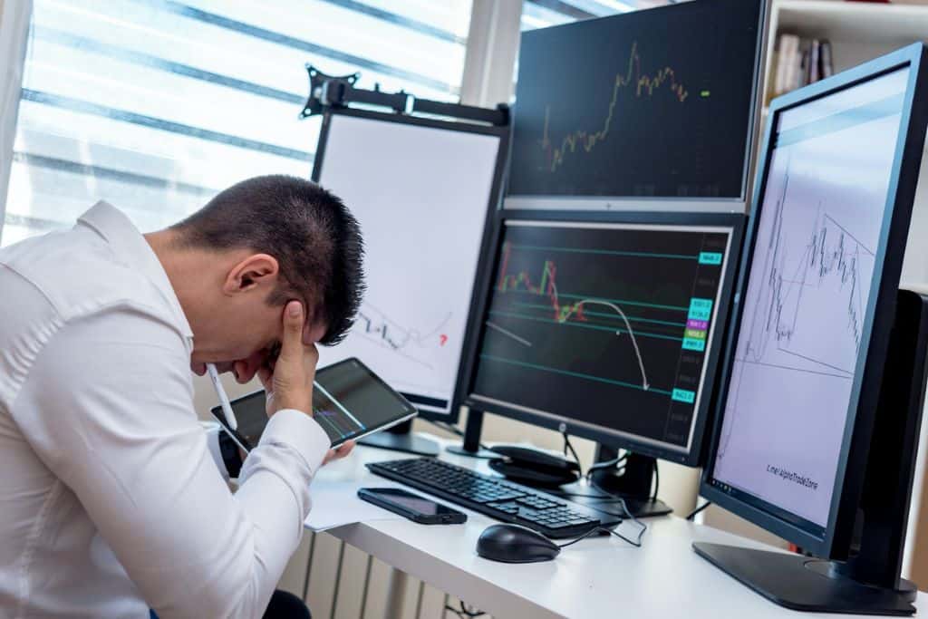 Trader experiencing trading loss from bad trading habits - TradeZella